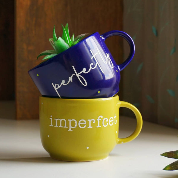 Perfectly Imperfcet | Ceramic Wall Planter | Table Accessory | Personalised Gift | Home Decor